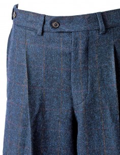 Tweed Plus Fours - Navy 2