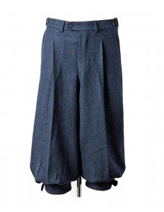 Tweed Plus Fours - Navy