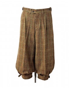 Tweed Plus Fours - Green Brown