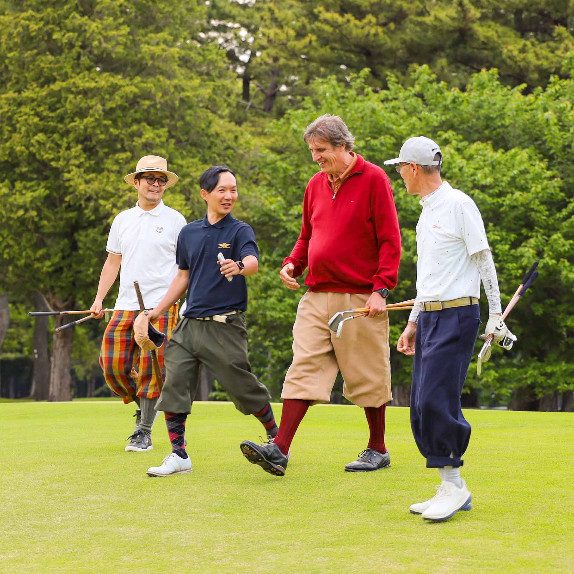 Modern Hickory golf events in Japan