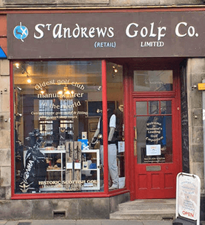Hickory Golf Shop in St Andrews