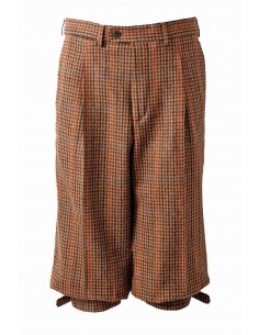 ゴルフニッカーボッカーズ(タンチェック)