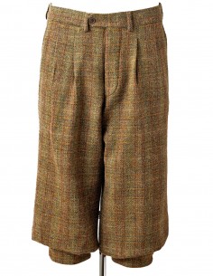 ゴルフニッカーボッカーズ (グリーンブラウン)