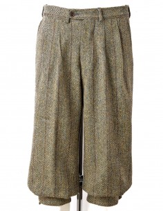 ゴルフニッカーボッカーズ (グレーヘリンボーン)