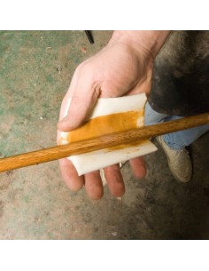 ヒッコリーシャフトのフレックス調整