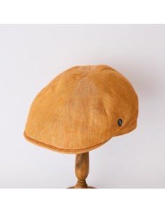 リネン6ピース キャップ オレンジ