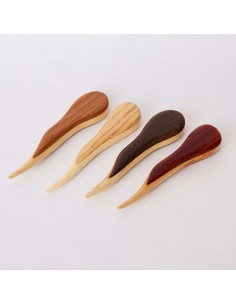 ハンドメイド 木製グリーンフォーク(カナダ工房手作り)