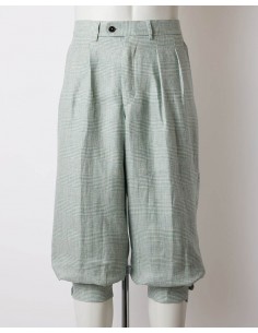 サマーニッカーボッカーズ (グリーンチェック)