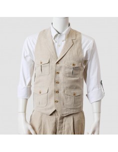 Hickory 1881 クラシックベスト （アイボリー）