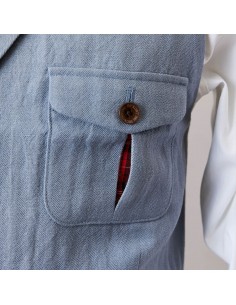 Hickory 1881 クラシックベスト （スカイブルー） 2