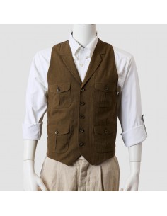 Hickory 1881 ヘリテージベスト （カーキ）