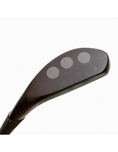 1860年代の「Parkロングノーズ」ガタパーチャボールパター(Wm. Park) 1860年代の「Parkロングノーズ」ガタパーチャボールパター(Wm. Park)