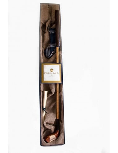 1860年代の「Parkロングノーズ」ガタパーチャボールパター(Wm. Park) 1860年代の「Parkロングノーズ」ガタパーチャボールパター(Wm. Park)