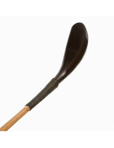 1860年代の「Parkロングノーズ」ガタパーチャボールパター(Wm. Park) 1860年代の「Parkロングノーズ」ガタパーチャボールパター(Wm. Park)