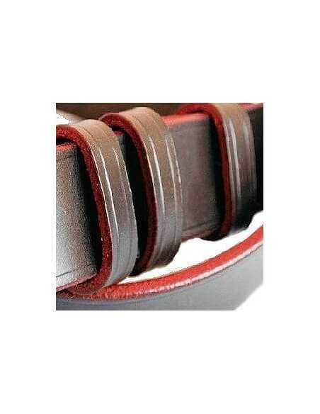 'West End' Hand-Stitched Leather Belt